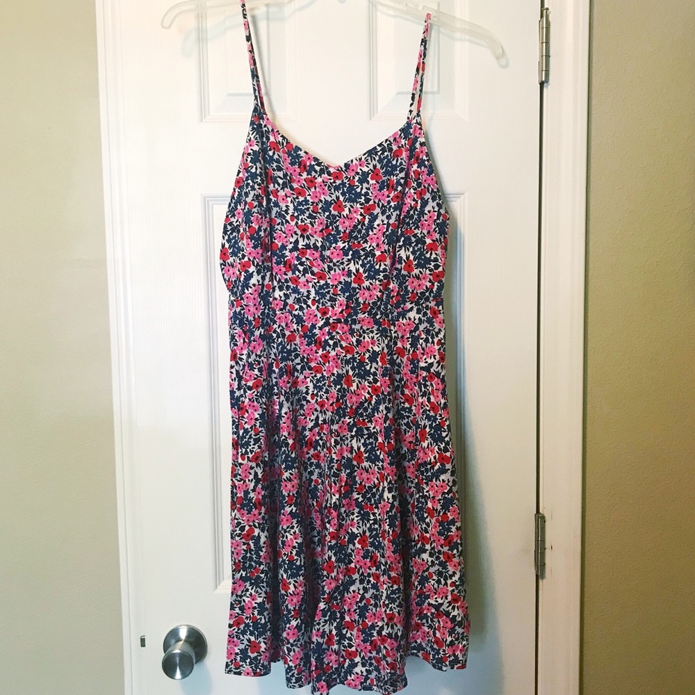 Old Navy floral print fit & flare dress